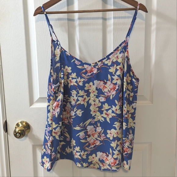 Floral Cami Blouse by George, XL - Picture 2 of 5